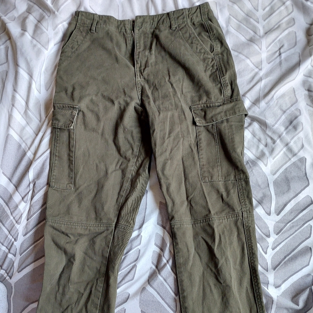 y2k Army green cargo pants